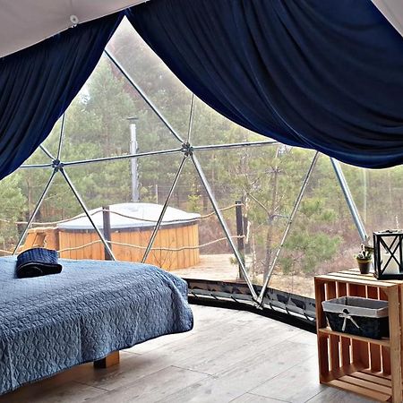 Podniebny Glamping Hotel Borsk Bagian luar foto