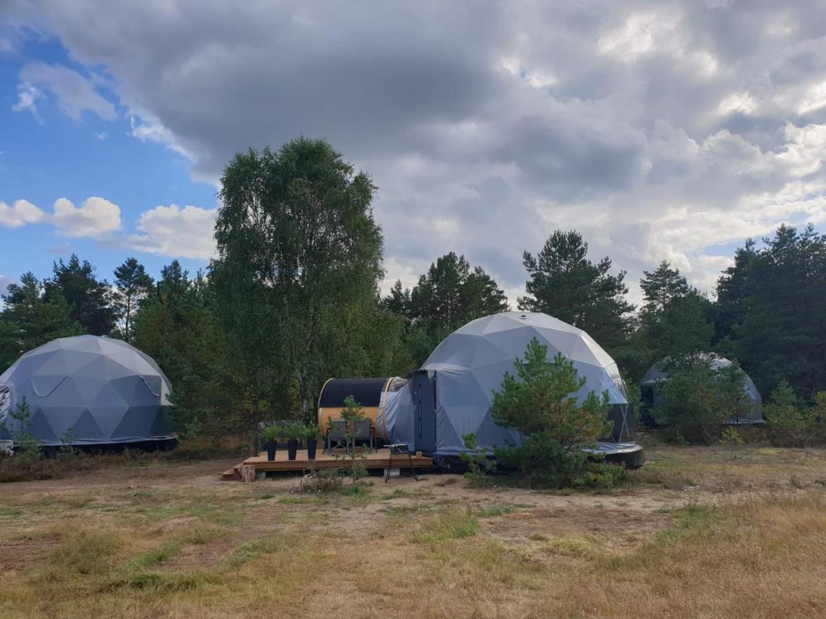 Podniebny Glamping Hotel Borsk Bagian luar foto