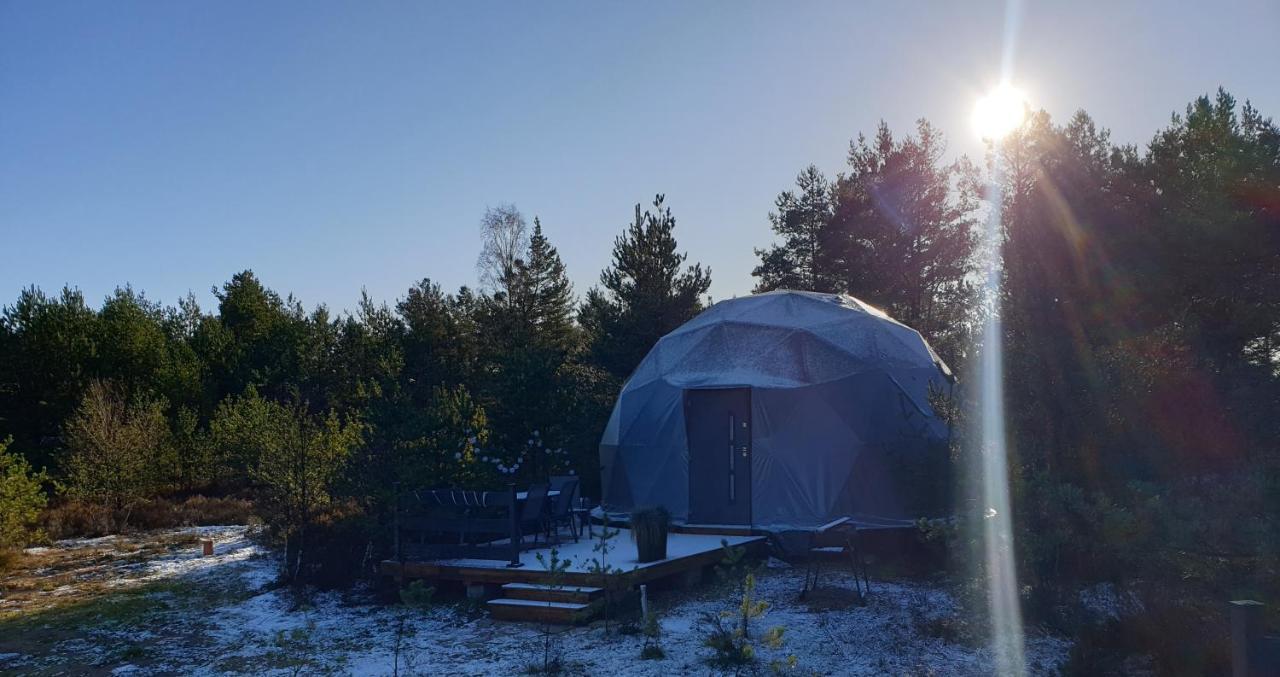 Podniebny Glamping Hotel Borsk Bagian luar foto