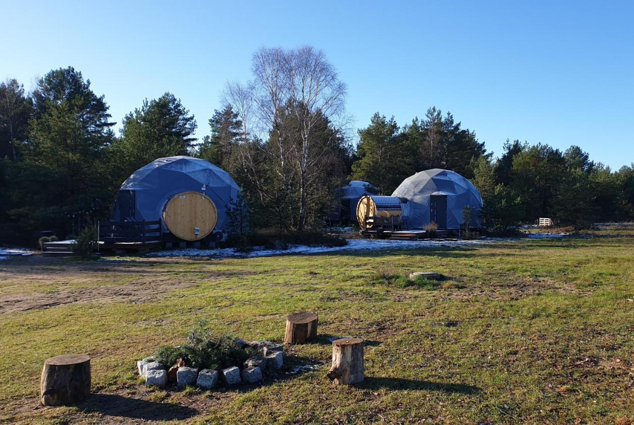 Podniebny Glamping Hotel Borsk Bagian luar foto