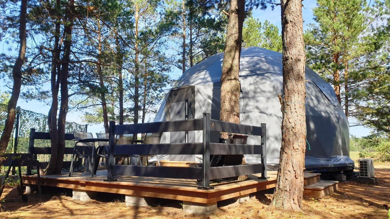 Podniebny Glamping Hotel Borsk Bagian luar foto