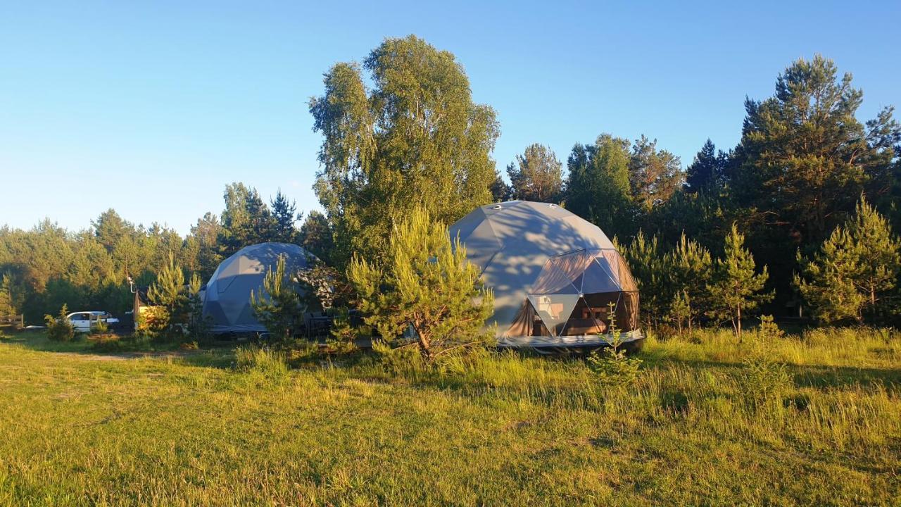 Podniebny Glamping Hotel Borsk Bagian luar foto