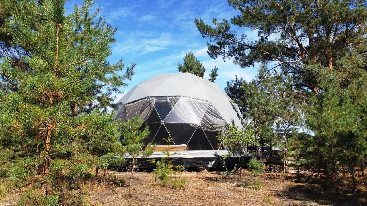 Podniebny Glamping Hotel Borsk Bagian luar foto