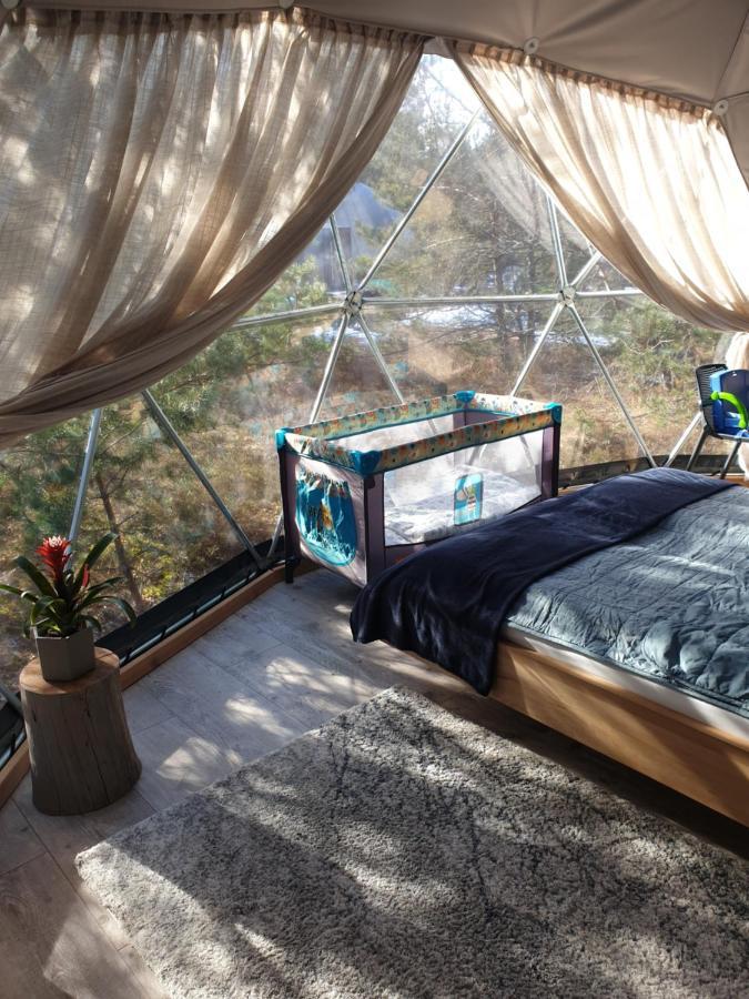 Podniebny Glamping Hotel Borsk Bagian luar foto